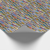 License Plate wrapping paper ラッピングペーパー (角)