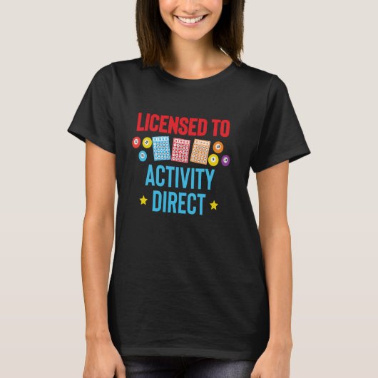 Licensed Activity Directorアクティビティプランナー Tシャツ (正面)