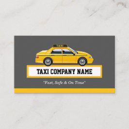 Licensed Cap Driver Chauffeur – イエロータクシー 名刺