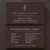 Licensed Electrician Modern Electric Company 名刺