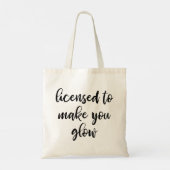 Licensed Esthetician Tote Bag トートバッグ (裏面)