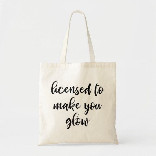 Licensed Esthetician Tote Bag トートバッグ (正面)