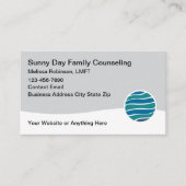 Licensed Family Counseling Service 名刺 (正面)