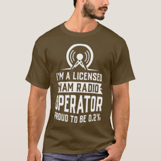 Licensed Ham Radio Operator Tシャツ