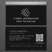 Licensed HVAC Specialist QR Code  名刺