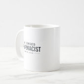 Licensed Pharmacist Since 2026 Professional Design コーヒーマグカップ (正面左)