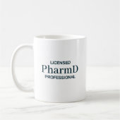 Licensed PharmD Professional Personalized コーヒーマグカップ (左)