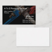 Licensed Plumber Service名刺 名刺 (正面/裏面)