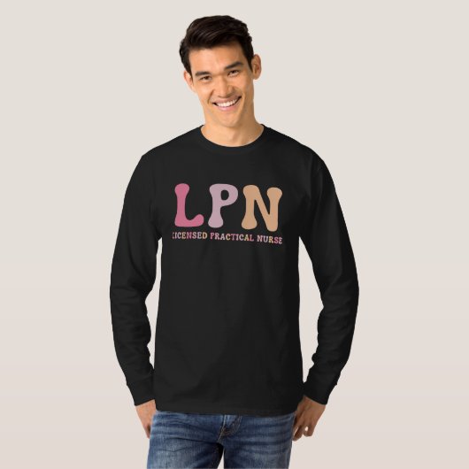 Licensed Practical Nurse LPN Graduate Nursing Scho Tシャツ (正面フル)