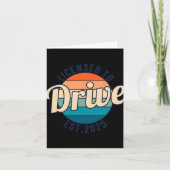 Licensed To Drive New Drivers License Est 2025  カード (正面)