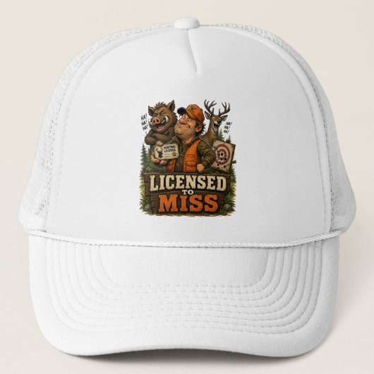 Licensed To Miss キャップ (正面)
