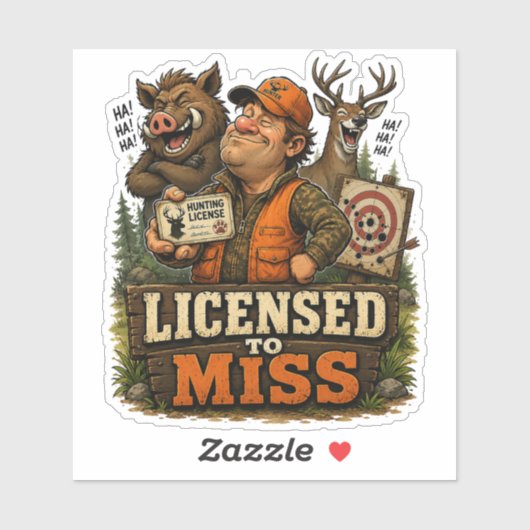 Licensed To Miss シール (シート)