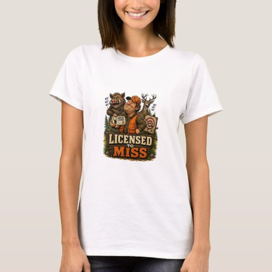 Licensed To Miss Tシャツ (正面)