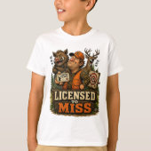 Licensed To Miss Tシャツ (正面)