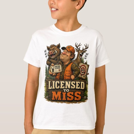 Licensed To Miss Tシャツ (正面)