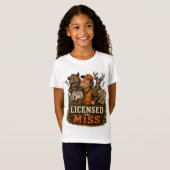 Licensed To Miss Tシャツ (正面フル)