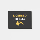 Licensed To Sell ポストイット (正面)