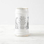Liche小型王-蜂蜜酒のコップ及びビールステイン ビールジョッキ (中央)