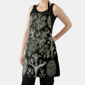 Lichen by Ernst Haeckel、ヴィンテージ自然工場 エプロン (インサイチュ)