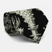 Lichen by Ernst Haeckel、ヴィンテージ自然工場 ネクタイ (ロール)