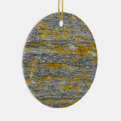 lichens sur pierre de granit セラミックオーナメント (右)