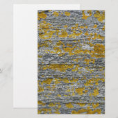 Lichens sur pierre de granit 便箋 (正面/裏面)