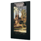 Lichfieldのカテドラルの眺め クリップボード (左)