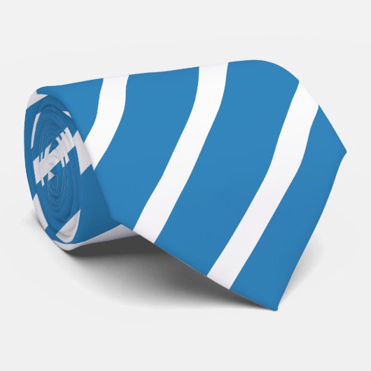 Lichtblau gestreift Krawatte ネクタイ (ロール)
