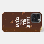 Lick It Till Ice Cream 4 パステルカラーiPhoneケース iPhoneケース (裏面横)
