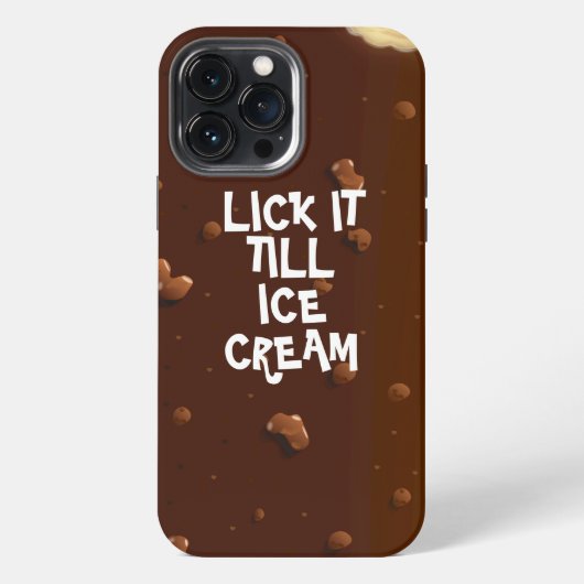 Lick It Till Ice Cream 4 パステルカラーiPhoneケース iPhoneケース (裏面)