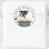 Licking County Library: LGBTQステッカー スクエアシール (バッグ)