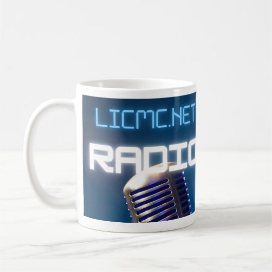 LICMCラジオマグエディション コーヒーマグカップ (左)