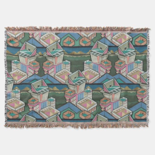 Licoriceでは、スエードで3Dコラージュをソート スローブランケット (正面)