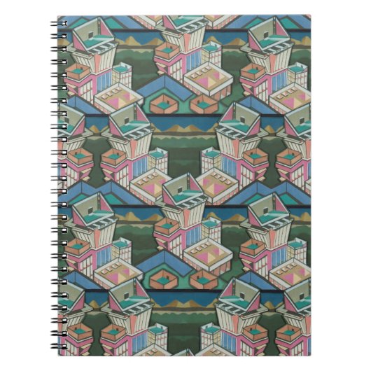 Licoriceでは、スエードで3Dコラージュをソート ノートブック (正面)