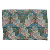 Licoriceでは、スエードで3Dコラージュをソート 枕カバー (正面)