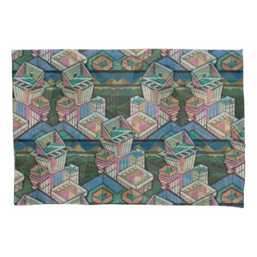 Licoriceでは、スエードで3Dコラージュをソート 枕カバー (正面)