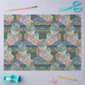 Licoriceでは、スエードで3Dコラージュをソート 薄葉紙 (クラフト)