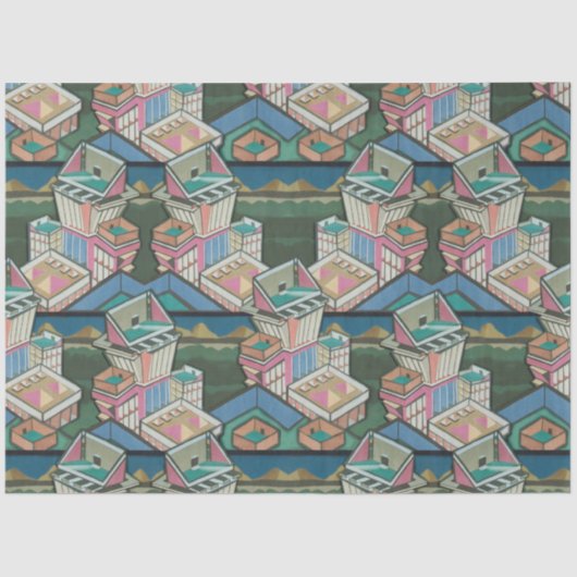 Licoriceでは、スエードで3Dコラージュをソート 薄葉紙 (正面)