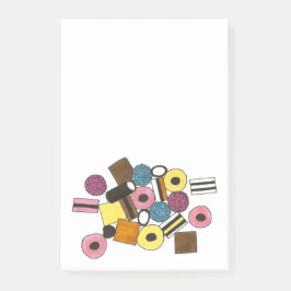 Licorice All sorts Allsorts Candy Post It Notes ポストイット