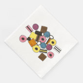 Licorice Allsortsあらゆる種類のLicoriceキャンディースイーツ (コーナー)