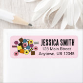 Licorice Allsortsあらゆる種類のLicoriceキャンディースイーツ ラベル (インサイチュ)