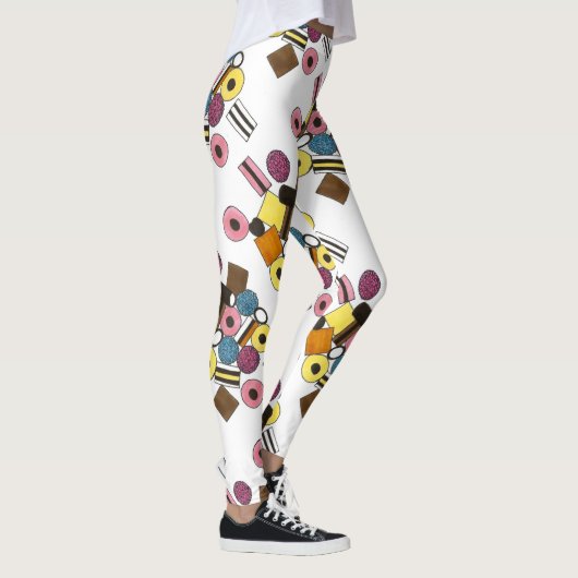 Licorice Allsortsオールソートキャンディキャンディーズグルメ レギンス (右)