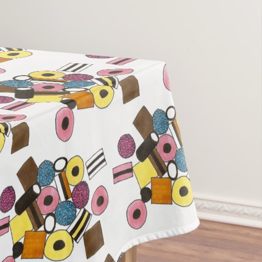 Licorice Allsortsキャンディーショップスイーツ テーブルクロス (インサイチュ)