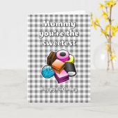 Licorice Allsorts誕生日カード カード (黄色い花)