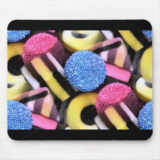 licorice_bits_candy マウスパッド (正面)