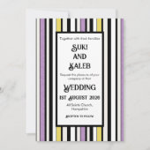 Licorice Candy -結婚式招待状 招待状 (正面)