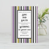 Licorice Candy -結婚式招待状 招待状 (スタンド正面)