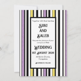 Licorice Candy -結婚式招待状 招待状