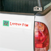 Licorice Fish Bumper Sticker バンパーステッカー (トラック上)