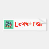 Licorice Fish Bumper Sticker バンパーステッカー (正面)